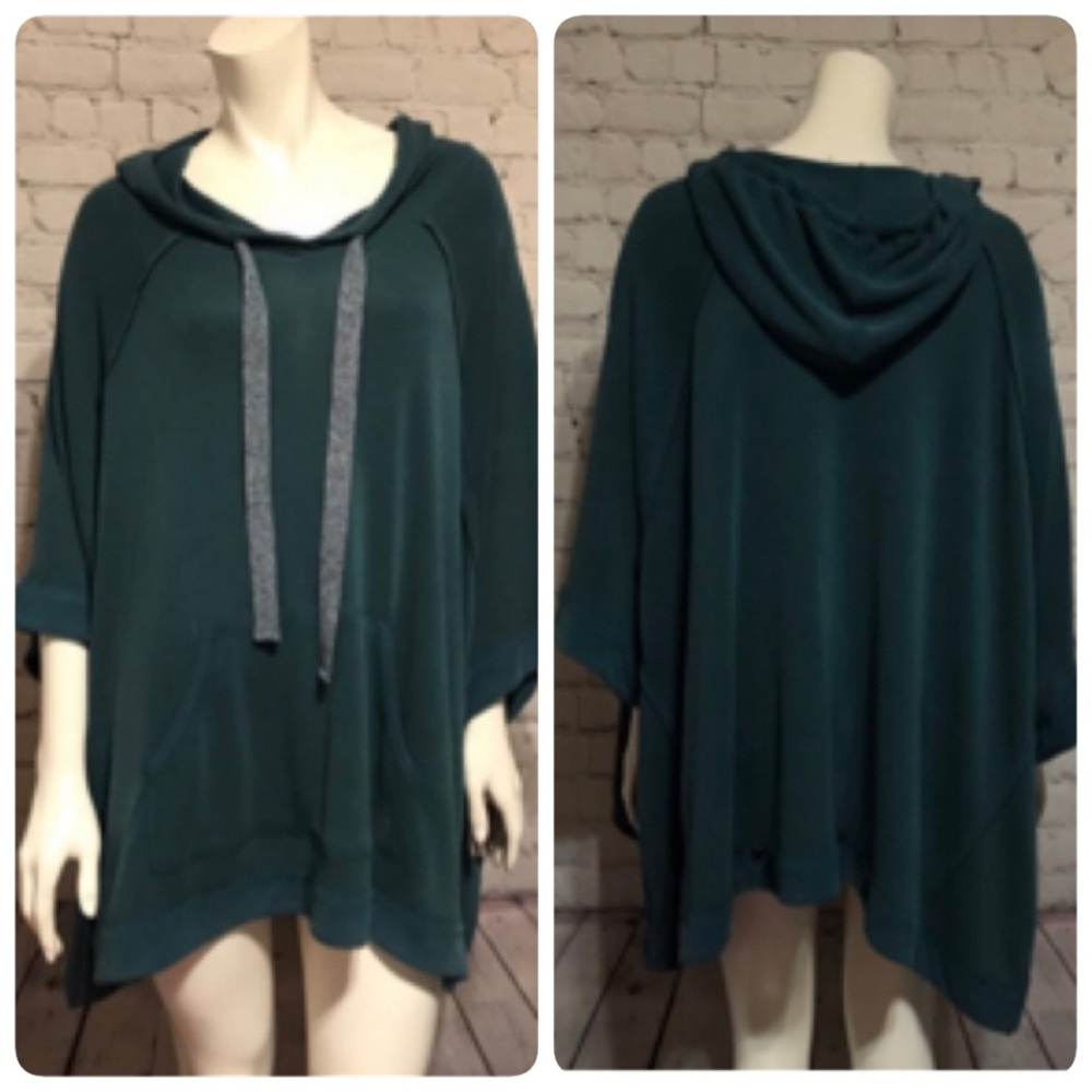 Free People OVERSIZED HOOD PANCHO SIZE SMALL NWT - Picture 10 of 10